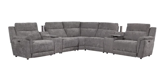 Austin Graphite Dual Power Sectional