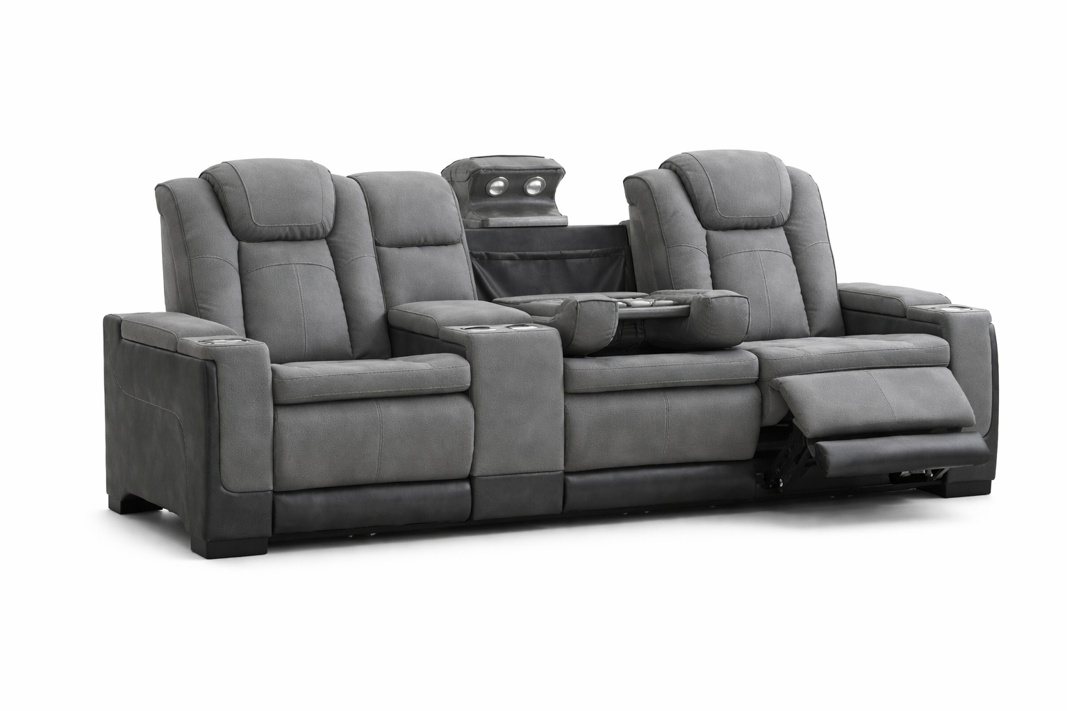 Arcadia Gray Sofa & Loveseat