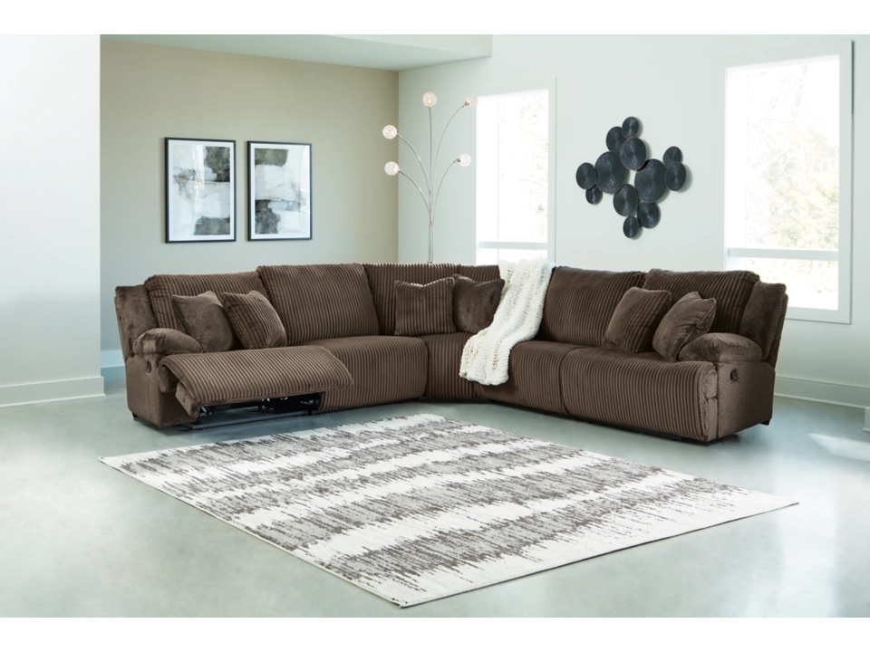 Top Tier 5-Piece Reclining Sectional