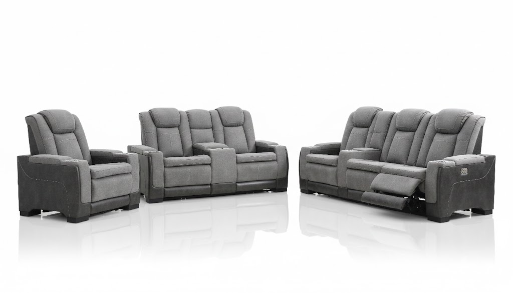 Arcadia Gray Sofa & Loveseat
