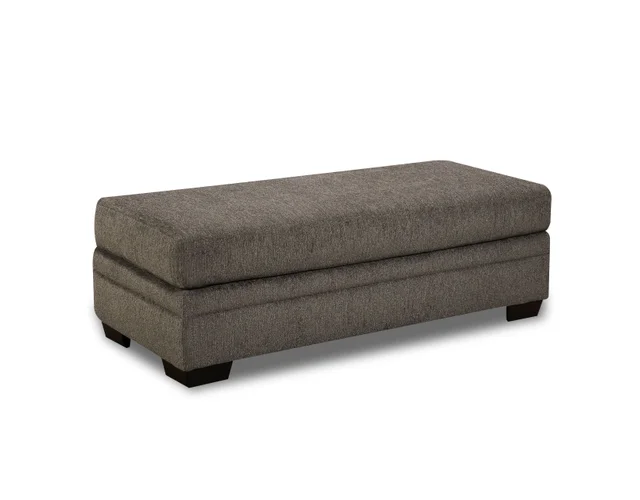 Bailey Charcoal With Ottoman