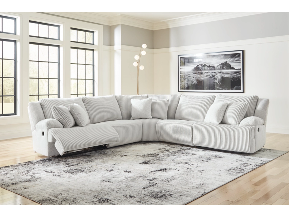 Top Tier 5-Piece Manual Reclining Modular Sectional